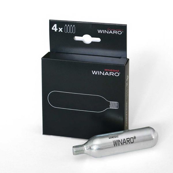 WINARO® WINEGAZ - 4 Stück „best wine anytime“